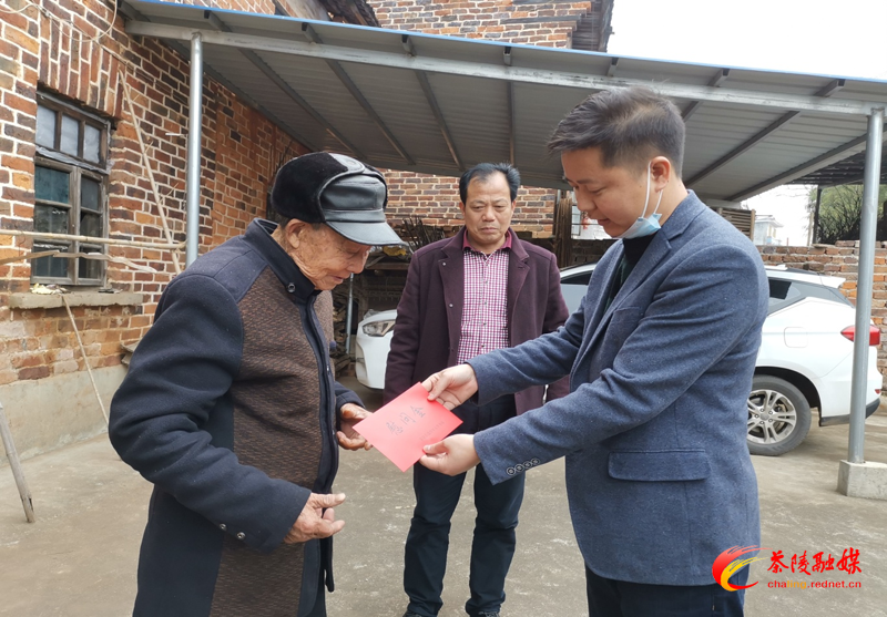枣市镇开展春节“大走访、大慰问”活动
