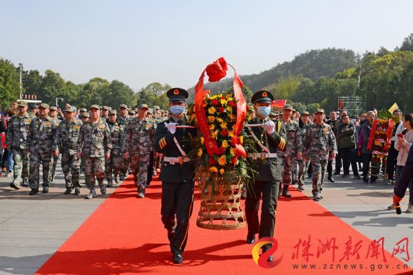 株洲市住建局（人防办）党员干部赴韶山开展党史学习教育和机关军事训练