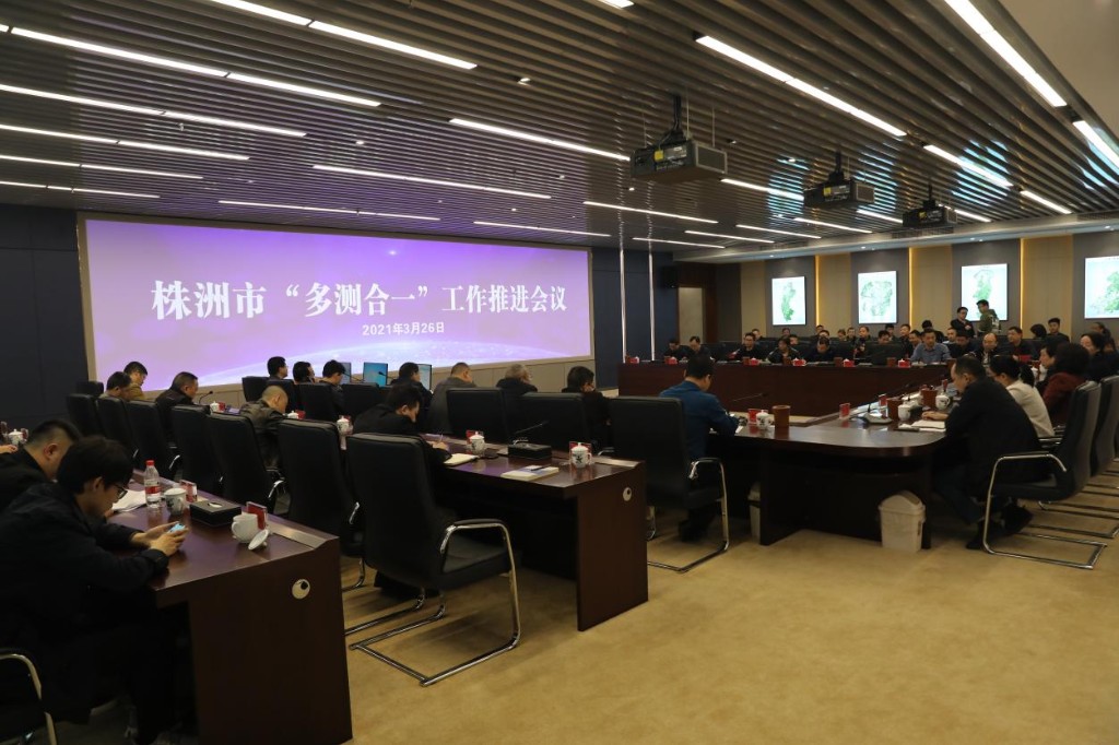 株洲市多测合一工作推进会顺利召开