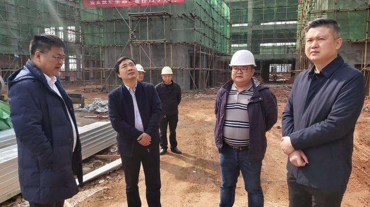 李鹏程调研重点项目建设情况  要求为项目建设提供良好环境