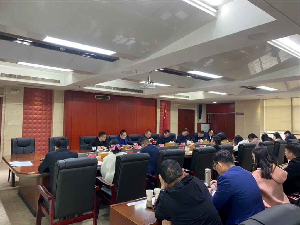 区政府党组、区政府办党组、区政府办党支部全体党员同志开展党史学习教育第一次专题学习