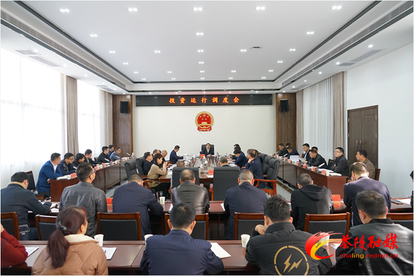 邓元连主持召开投资运行调度会