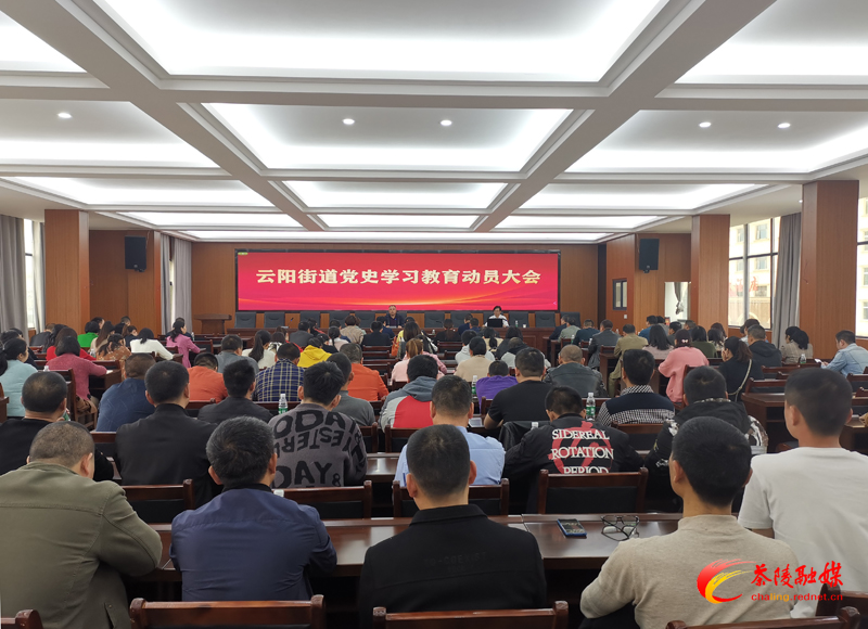 茶陵县云阳街道召开党史学习教育动员会