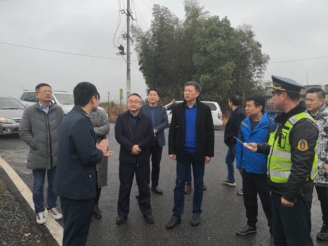 省治超办陪同江苏省南通市治超办来我市调研治超工作