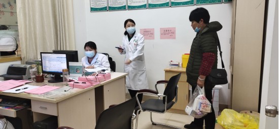 宋家桥街道社区卫生服务中心开展2021年度老年人免费体检工作