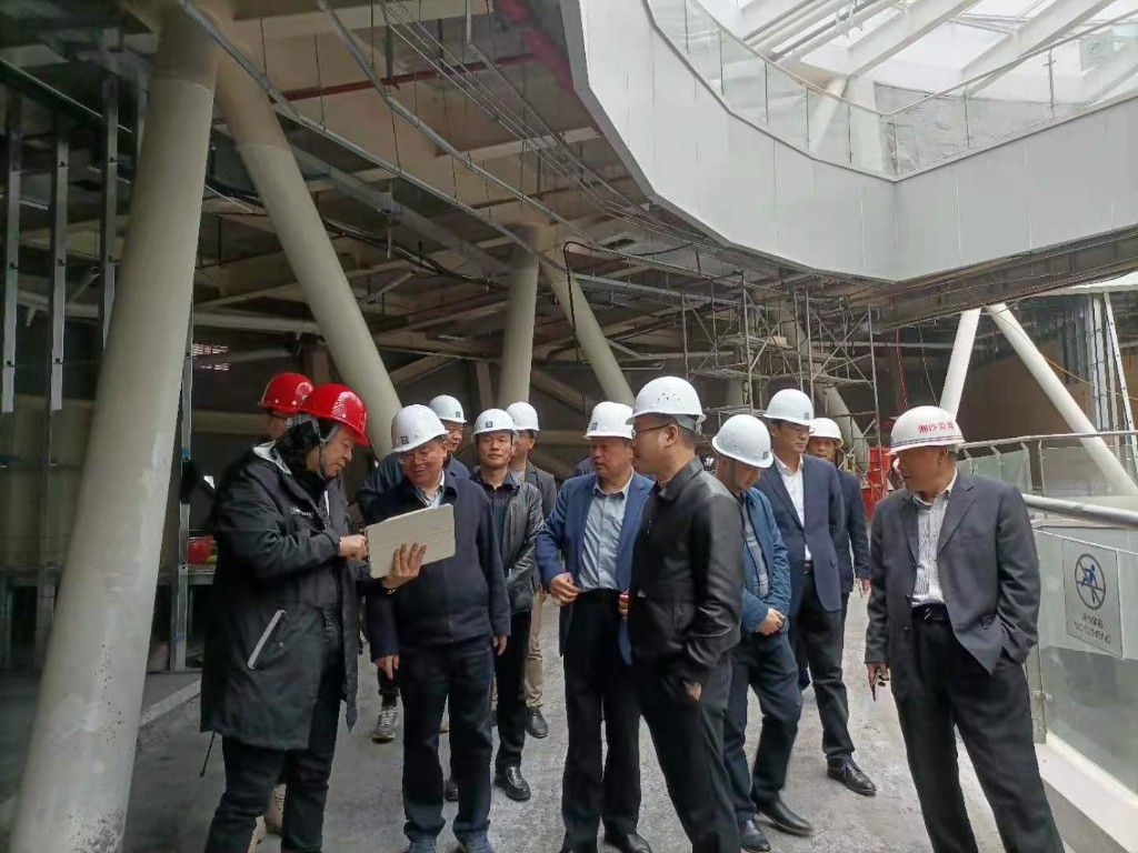文会中赴株调研长株潭一体化三十大标志工程项目