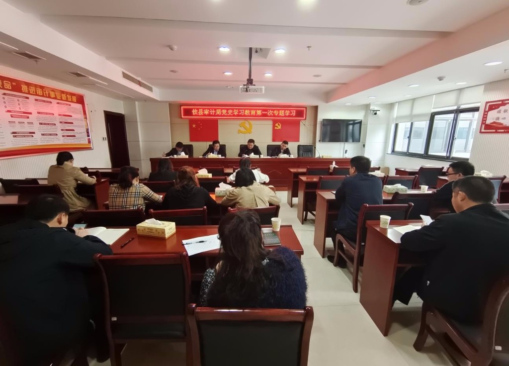 攸县审计局党组理论学习中心组开展3月集中(扩大）学习暨党史学习教育第一次专题学 习