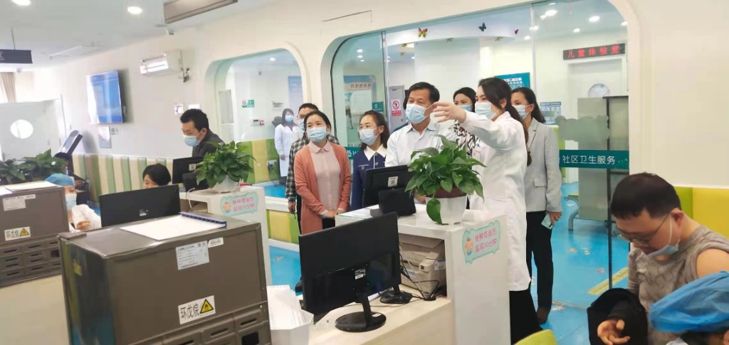 省新冠疫情防控督导组莅临天元区督查指导新冠疫苗接种工作