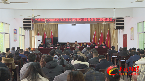 严塘镇社会治理现代化建设暨网格化服务管理工作推进会召开