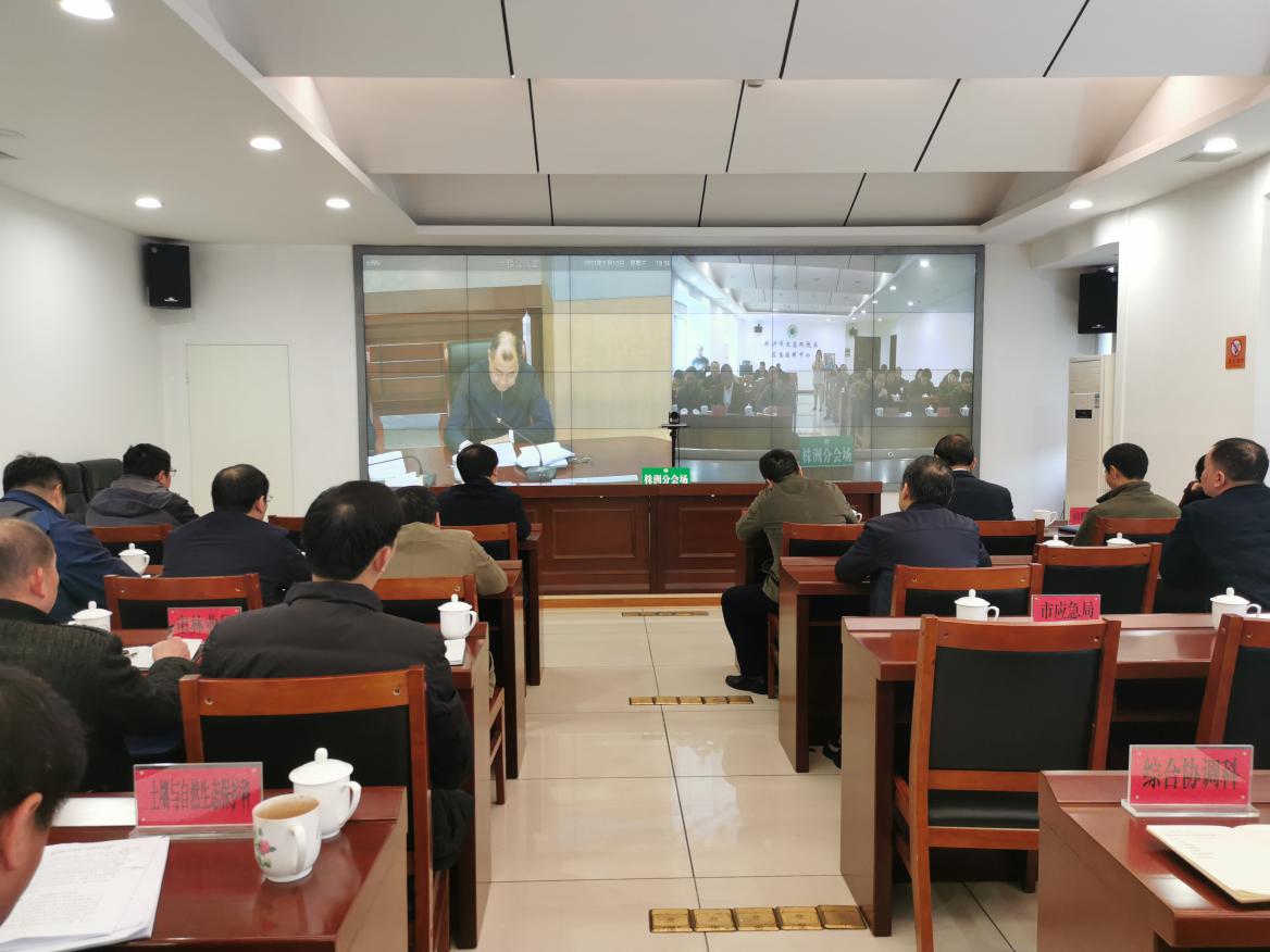 株洲市生态环境局组织参加全省突出生态环境问题整改推进电视电话会议