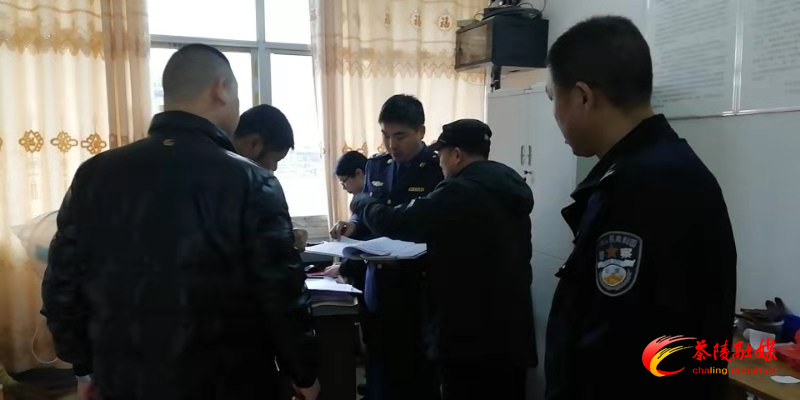 茶陵县交通运输局开展货运源头企业检查