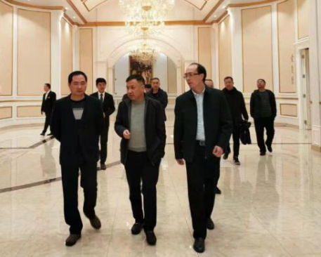 攸县市场服务中心接待永兴县考察团一行