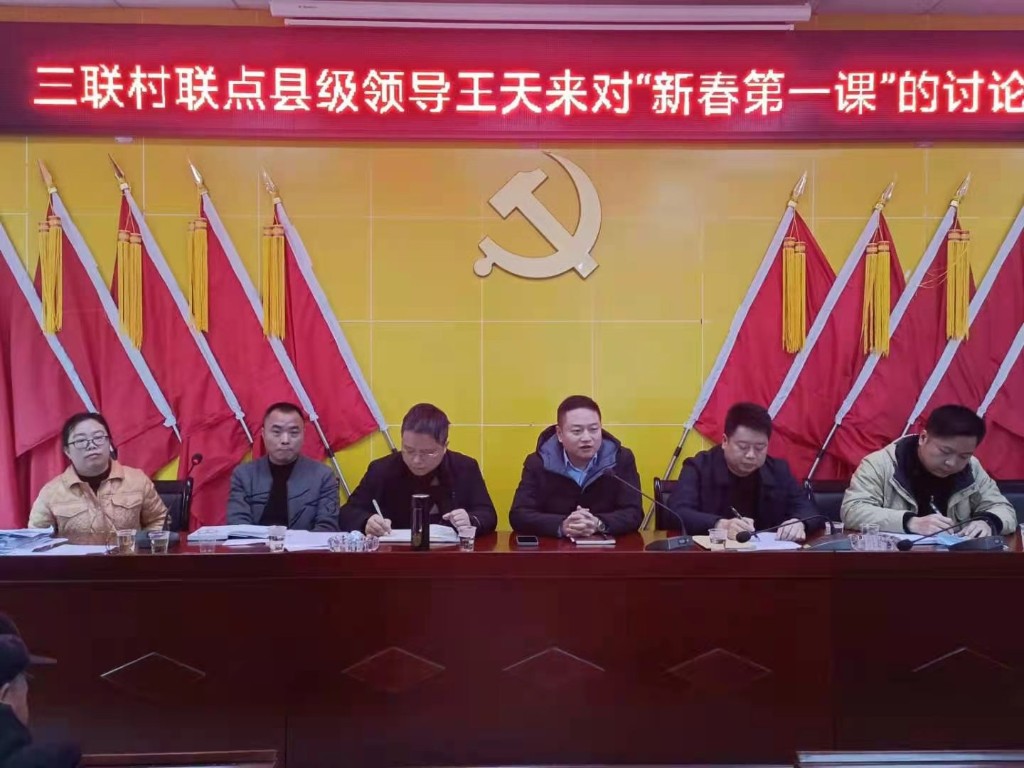 县人大副主任过凤文、县人民政府副县长王天来带队到鸾山镇指导脱贫攻坚结对帮扶工作