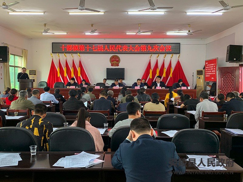 十都镇胜利召开第十七届人民代表大会第九次会议