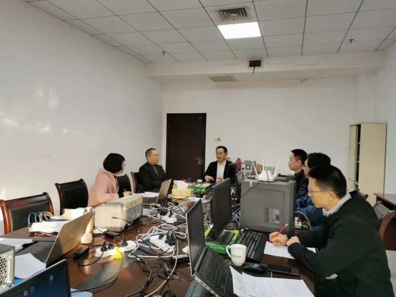 刘方一行到审计现场检查指导工作