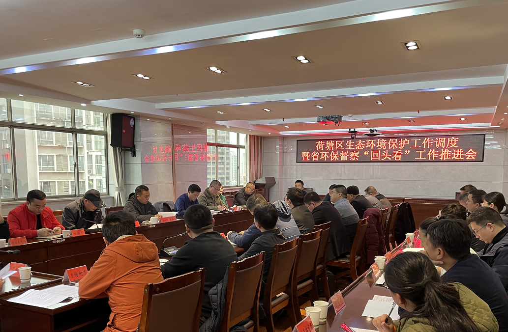 荷塘区召开生态环境保护工作暨省生态环境保护督察“回头看”工作推进会