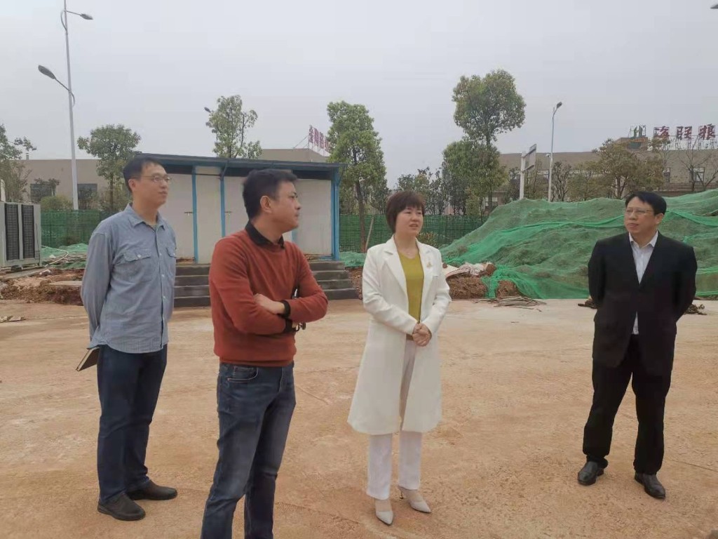 区人民政府副区长蔡滔赴湖南瑞邦医疗科技发展有限公司开展“产业项目建设”服务活动