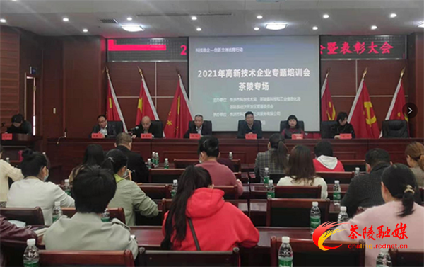 茶陵县召开2021年高新技术企业专题培训会