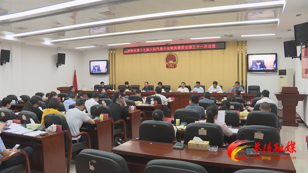茶陵县第十七届人民代表大会常务委员会第三十一次会议召开