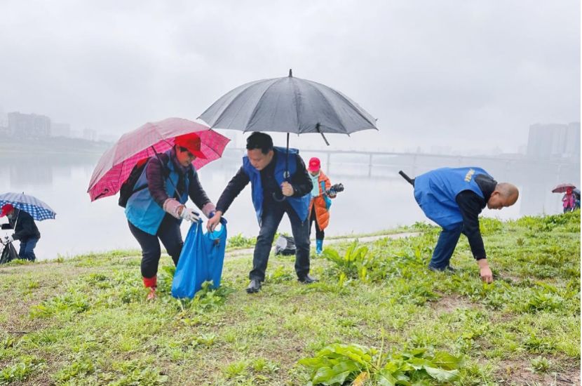 芦淞区:学雷锋 见行动 护河湖