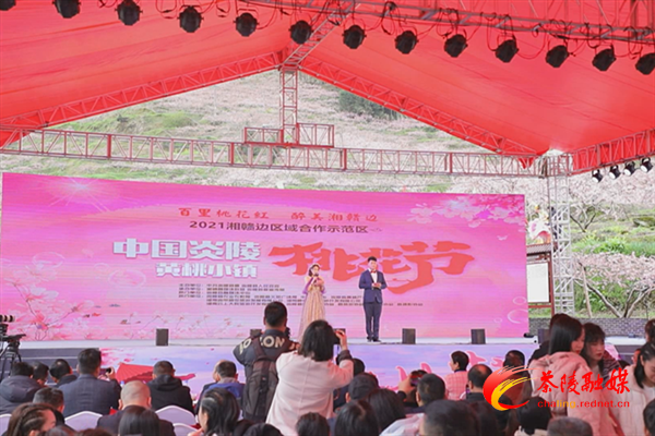 2021炎陵桃花节：百里桃花红 醉美湘赣边