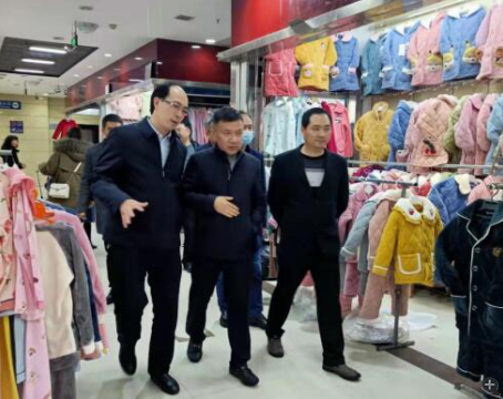攸县市场服务中心接待永兴县考察团一行