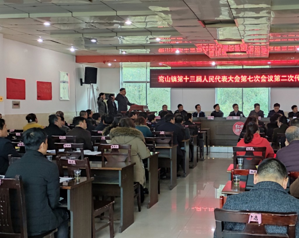 鸾山镇召开第十三届人民代表大会第七次会议