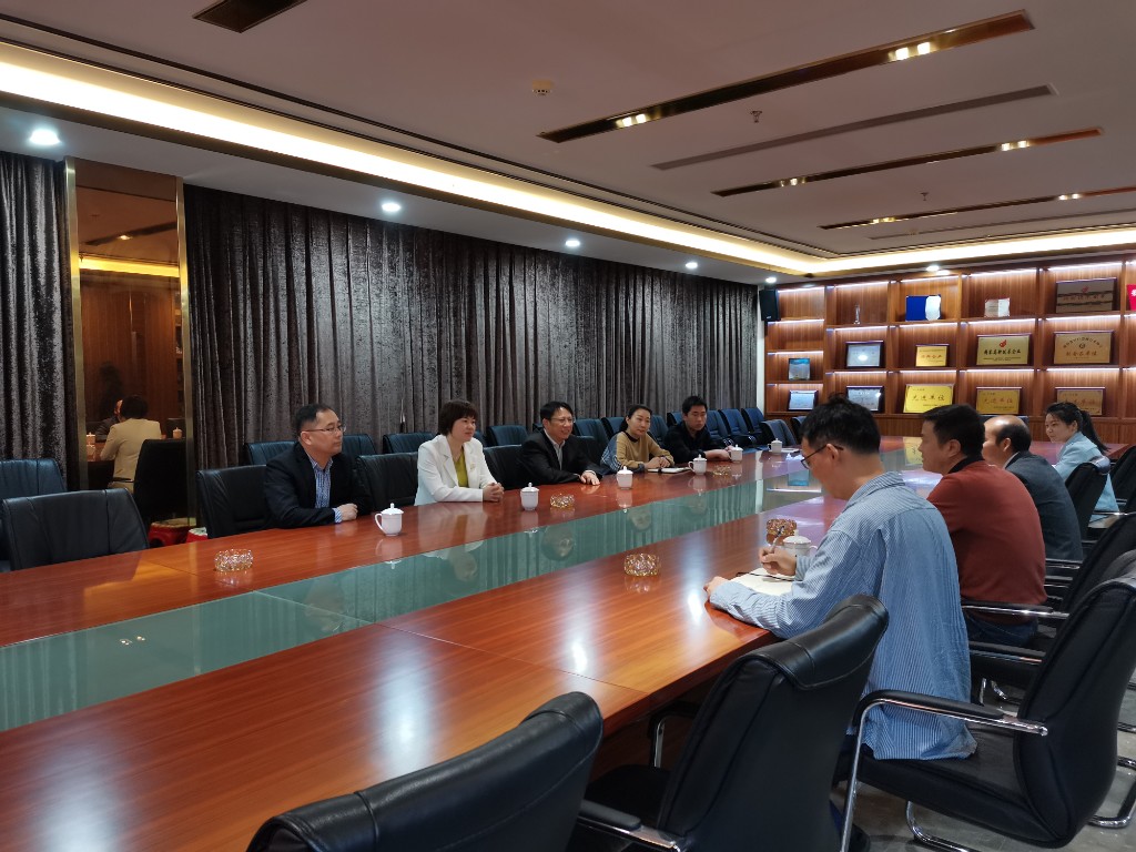 区人民政府副区长蔡滔赴湖南瑞邦医疗科技发展有限公司开展“产业项目建设”服务活动