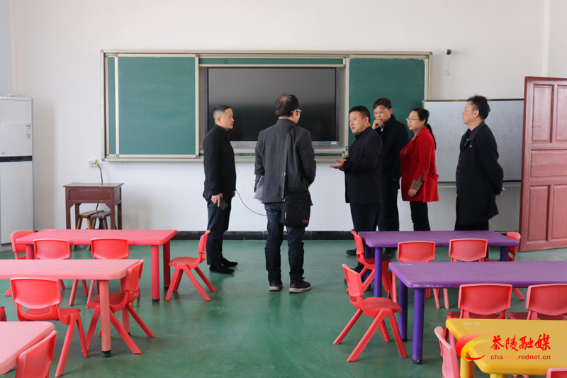 株洲市专家组对茶陵职专2021年拟新设幼儿保育专业进行现场评估