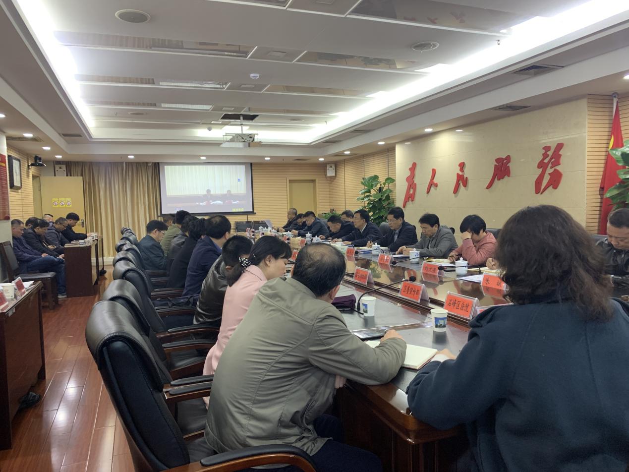 石峰区连续部署配合中央第六生态环境保护督察组工作