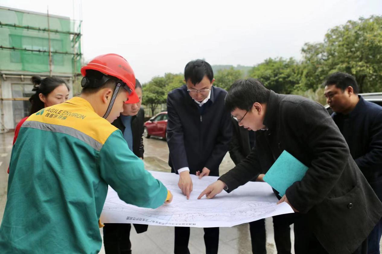 石峰区委书记张建勇现场督办中央生态环境保护督察转办件