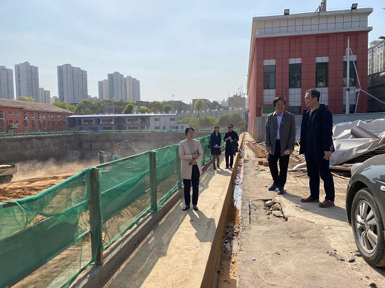 学党史 悟思想 办实事 开新局--开启重点项目服务新征程—天元区审计局走访重点项目施工现场