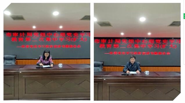 株洲市审计局开展党史学习教育第二阶段集中学习研讨