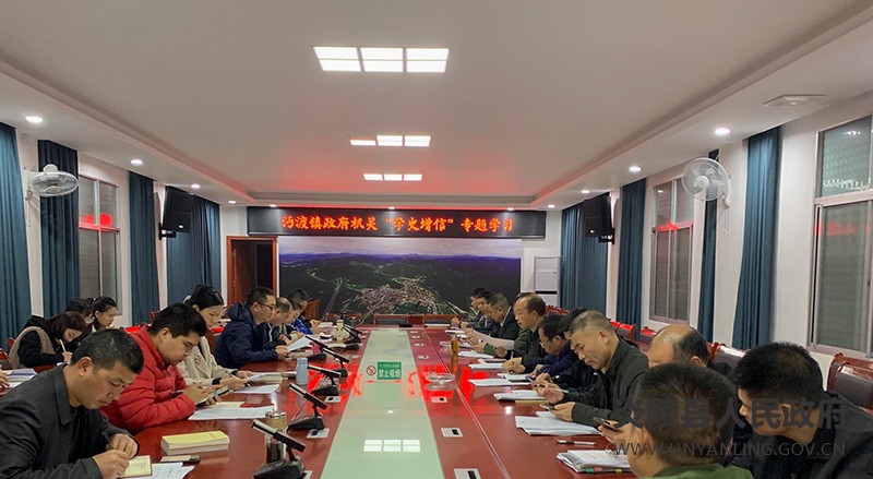 沔渡镇：开展“学史增信”专题学习