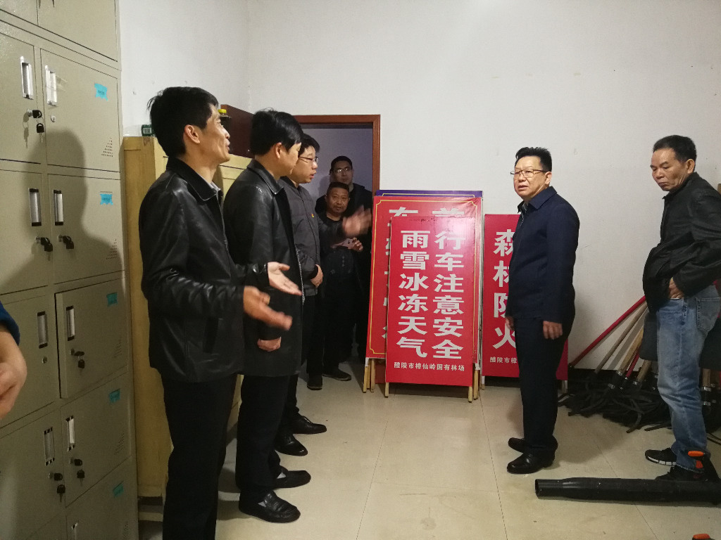 株洲市副市长谭可敏督查清明期间森林防火工作