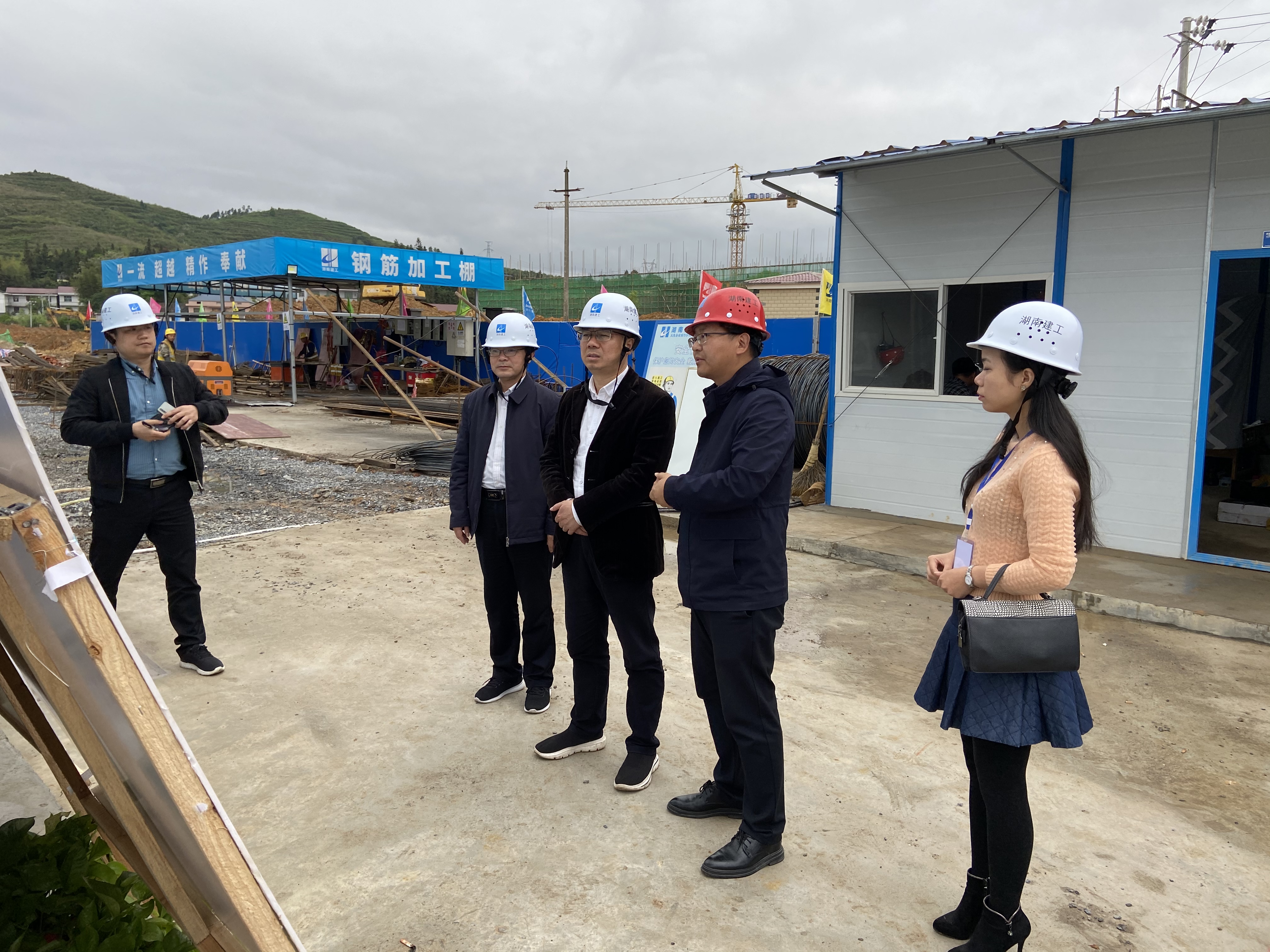 株洲市生态环境局局长彭小中来炎督促指导工作