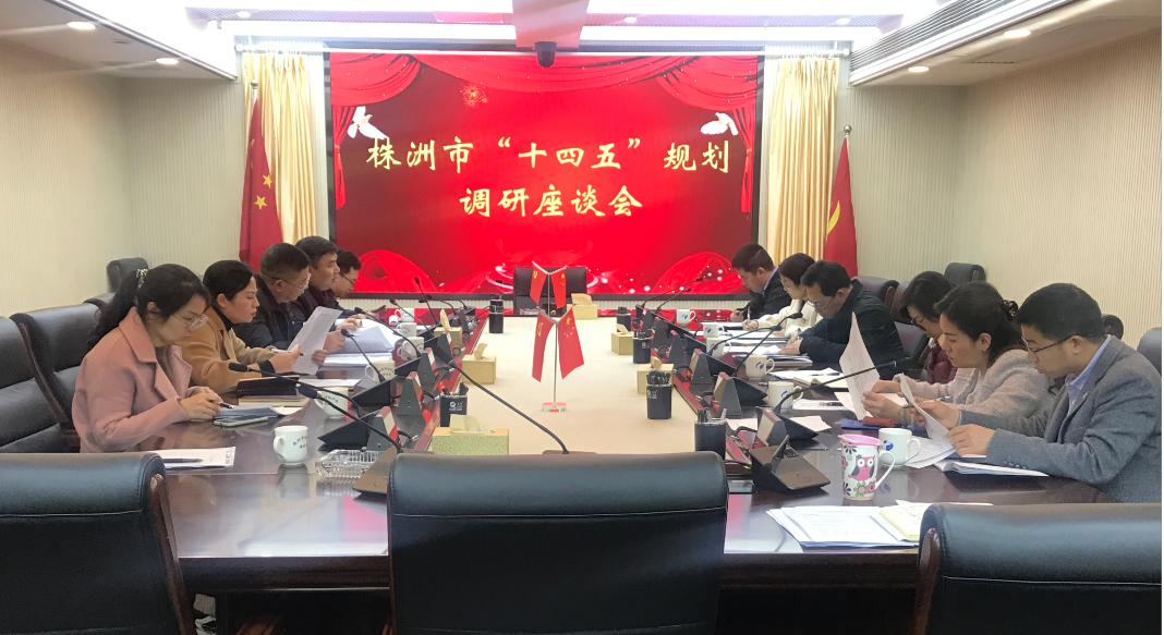 株洲市统计局助力“十四五”规划编制工作