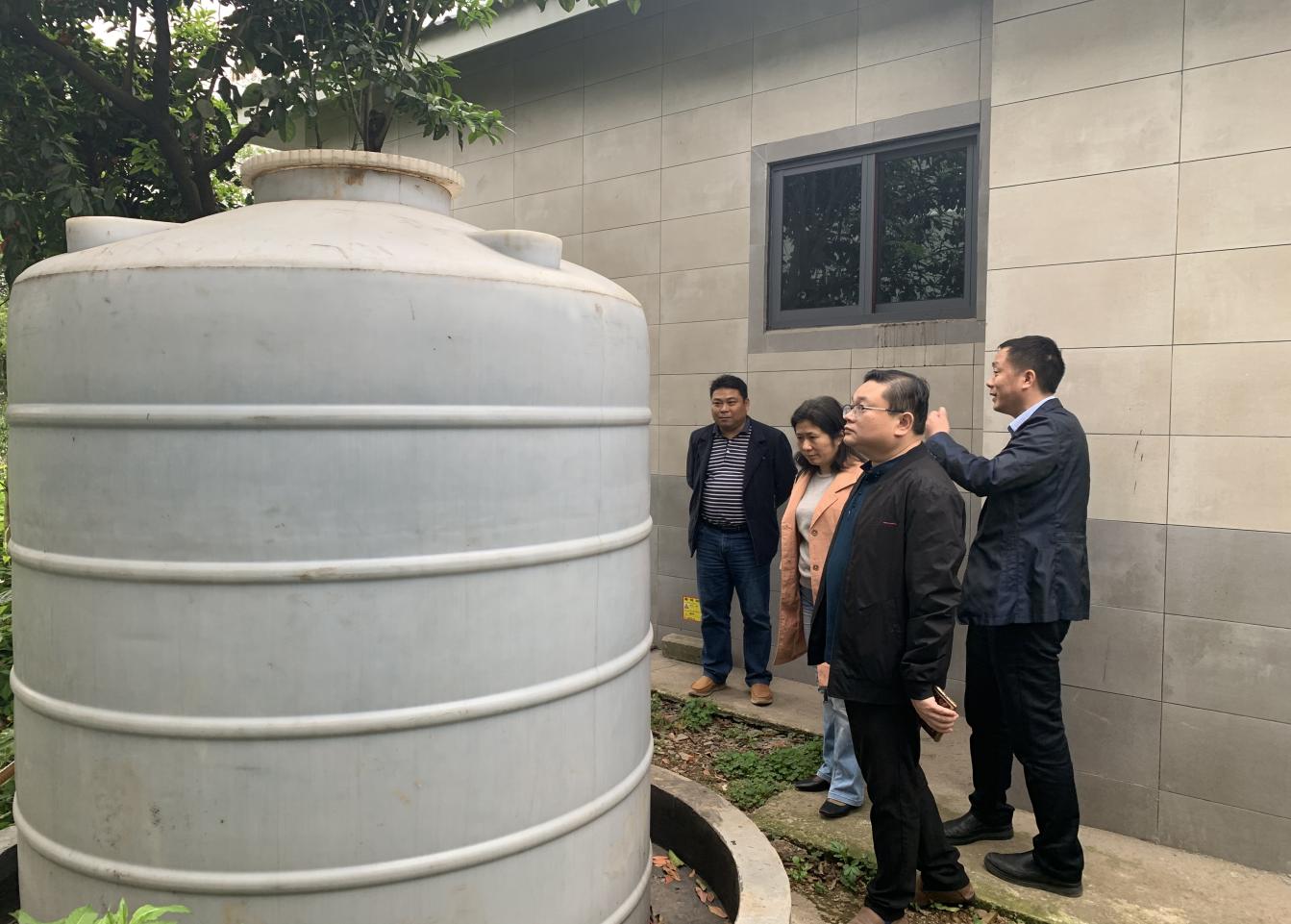 株洲市石峰区副区长彭梁现场对城管领域突出生态环境问题整改"回头看"
