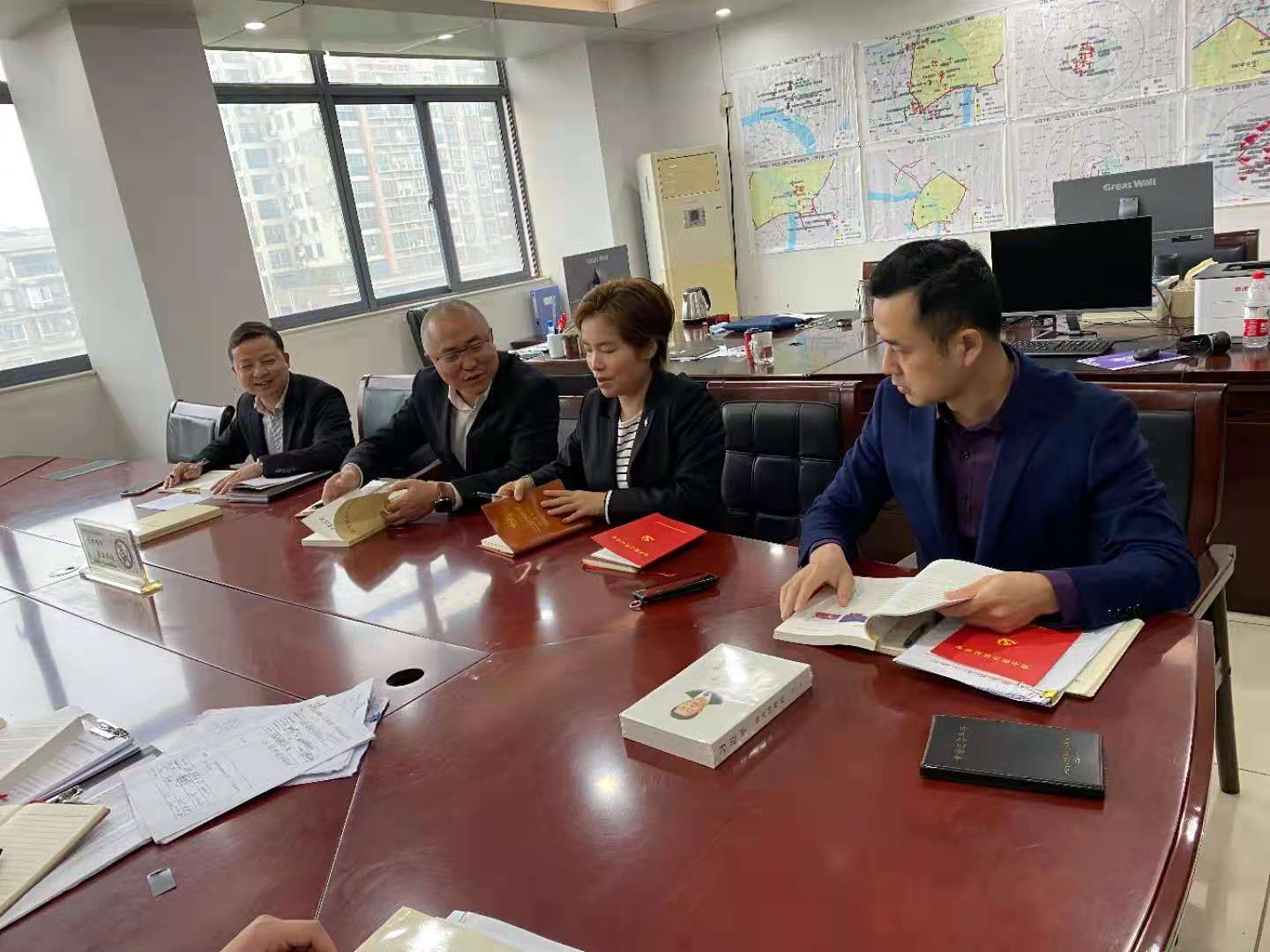 从党史中汲取智慧与力量 三支部开展学史增信主题学习