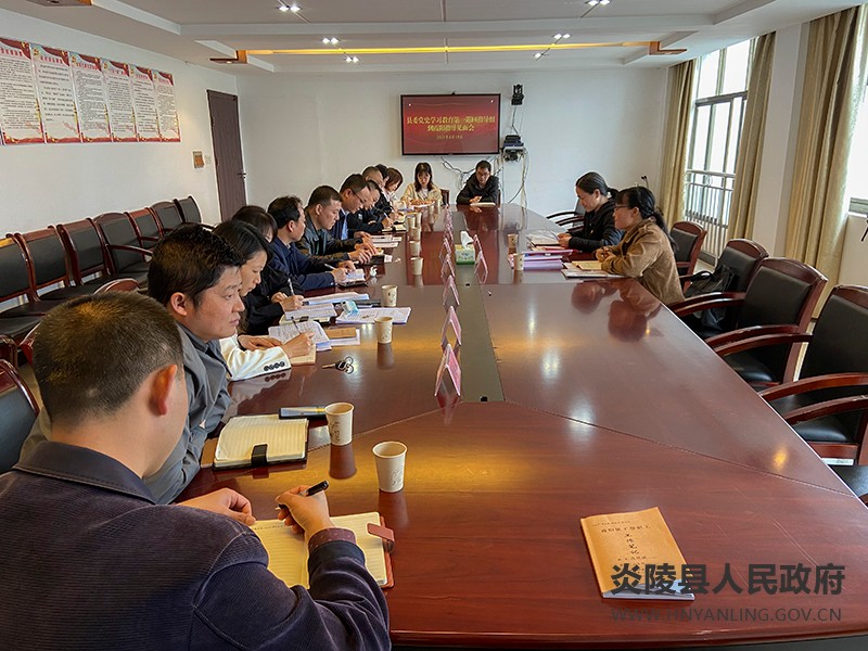 霞阳镇召开县委党史学习教育第一巡回指导见面会