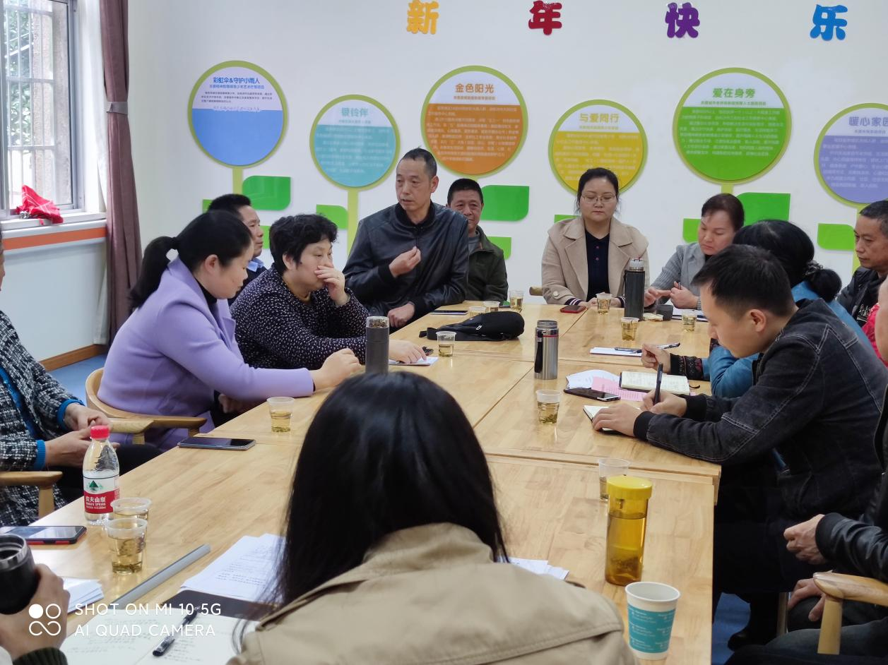 茨菇塘街道组织召开十三支社区志愿服务队碰头会