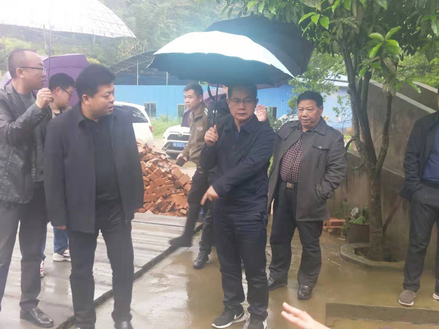 株洲市政府二级调研员梁德才督导畜禽养殖污染问题整改