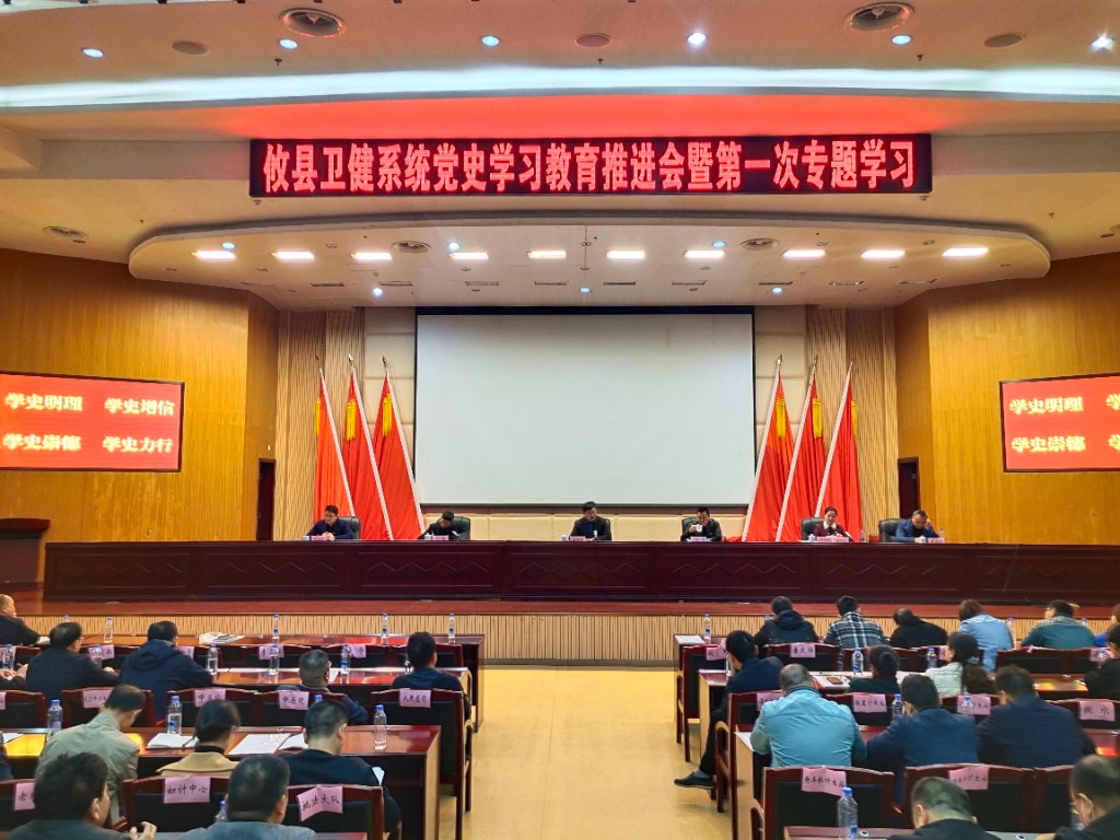 攸县卫健系统召开党史学习教育工作推进会暨第一次专题学习