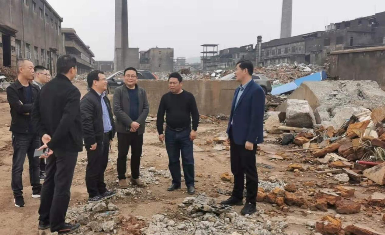 石峰区邹志超区长对中央环保督察交办信访问题进行现地调查并督促整改