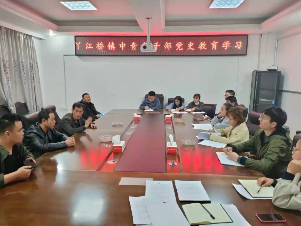丫江桥镇夜读班开展“学党史 砺初心” 青春学党史活动