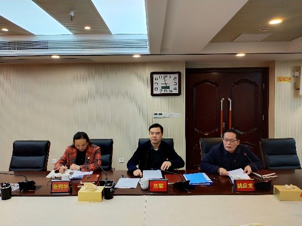 市委党史学习教育第五巡回指导组到市统计局检查指导工作