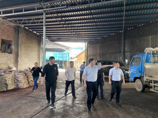 王吉祥就突出环境问题和中央生态环境保护督察反馈问题整改落实情况进行现场督查