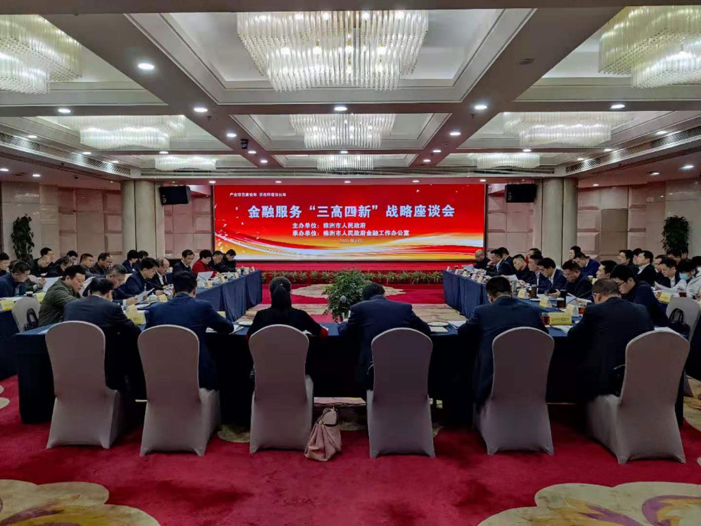 株洲市召开金融服务“三高四新”战略座谈会