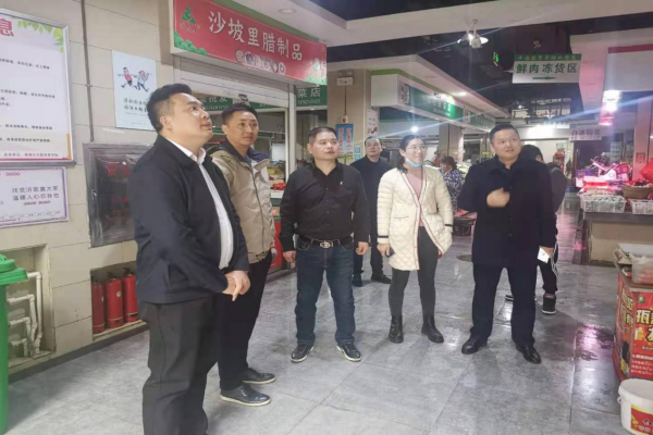 副区长赵德波带队督查国卫迎检工作