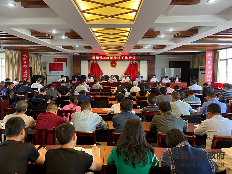 霞阳镇:召开2021年经济工作会议
